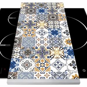 Base para Bimby com vinil Azulejos