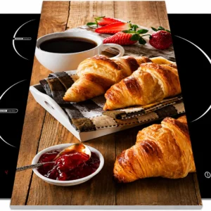 Base para Bimby com vinil Café e Croassants