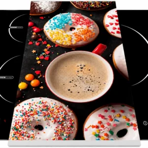 Base para Bimby com vinil Donuts Coloridos